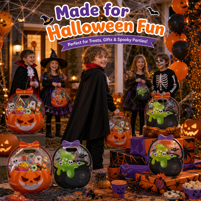 🎃Hot Sale 49% OFF👻Halloween Clear Candy Treat Bag