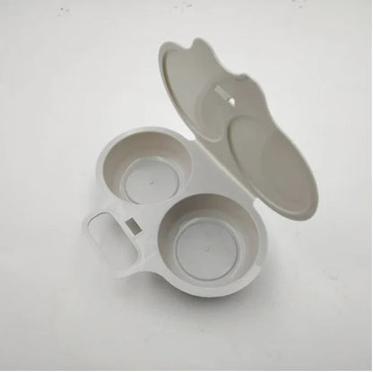 🔥Hot Sale 42%OFF🥳Dual-Cavity Microwave Egg Poacher – Breakfast in Minutes