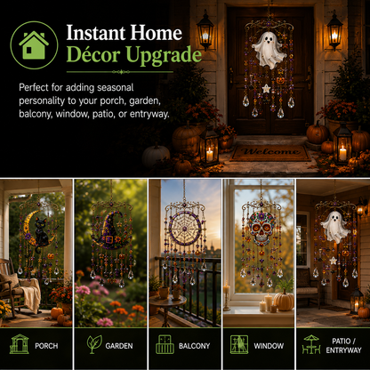 🔥Hot Sale 49% OFF🎃Halloween Suncatcher Wind Chime