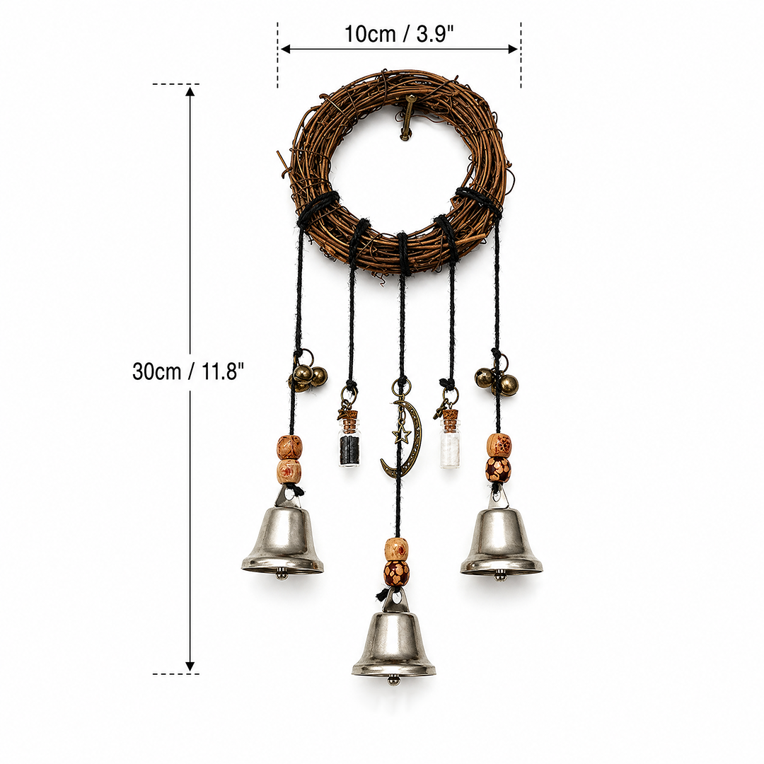 🐦Lovebirds Wind Chime - Handcrafted Rustic Home