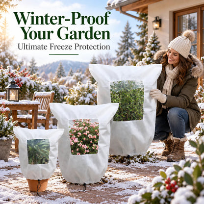 Plant Frost Cover Nonwoven Reusable Warm Shrubs Blanket - Product image 1