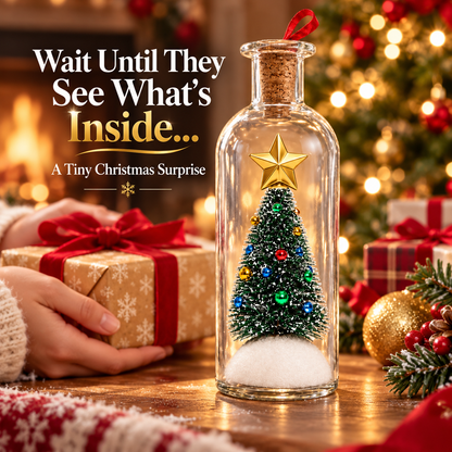 🎄Christmas Sale 49% OFF🎄Magical Christmas Tree in a Bottle Ornament