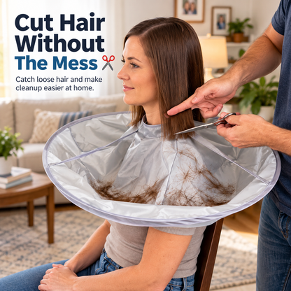 🔥Hot Sale 49% OFF🔥No-Mess Hair Cutting Cape