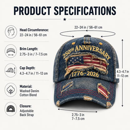 🦅49% OFF🔥New 250 Anniversary Hat