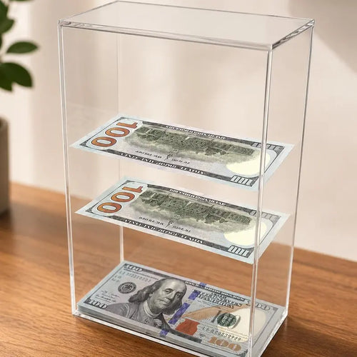 💵Floating Savings Box — Holds over 2,000 Bills