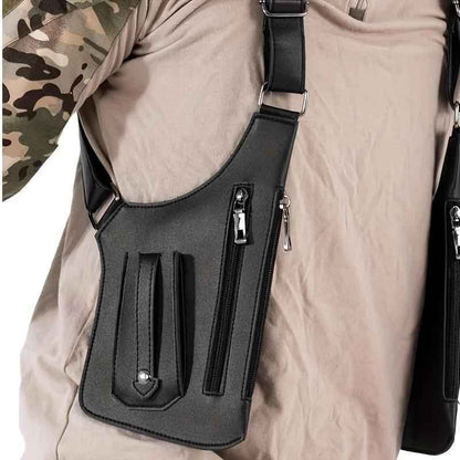 🔥Last Day 49% OFF 🎁 Premium Leather Adjustable Underarm Shoulder Bag for Men