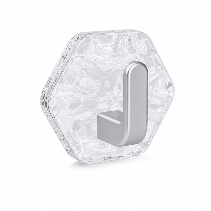 🔥Limited time 50% OFF-Crystal Clear Adhesive Wall Hooks