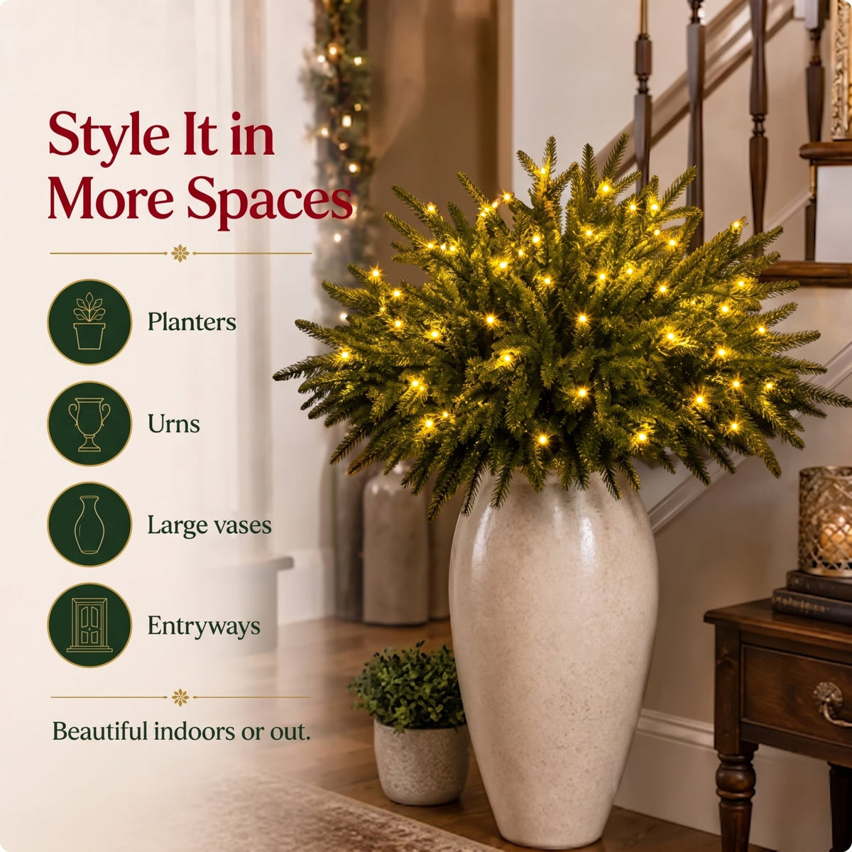 🔥HOT SALE -Christmas Enchanted Evergreen Pine
