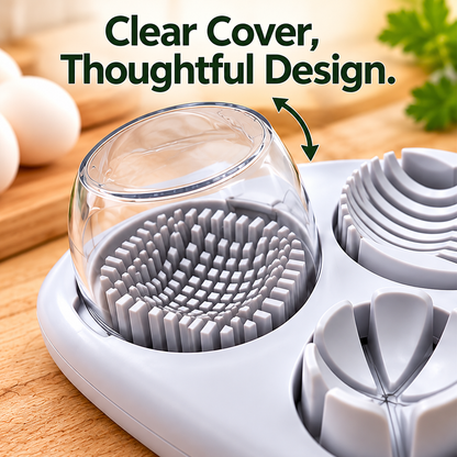 3-in-1 Egg Slicer &amp; Cutter