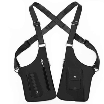 🔥Last Day 49% OFF 🎁 Premium Leather Adjustable Underarm Shoulder Bag for Men