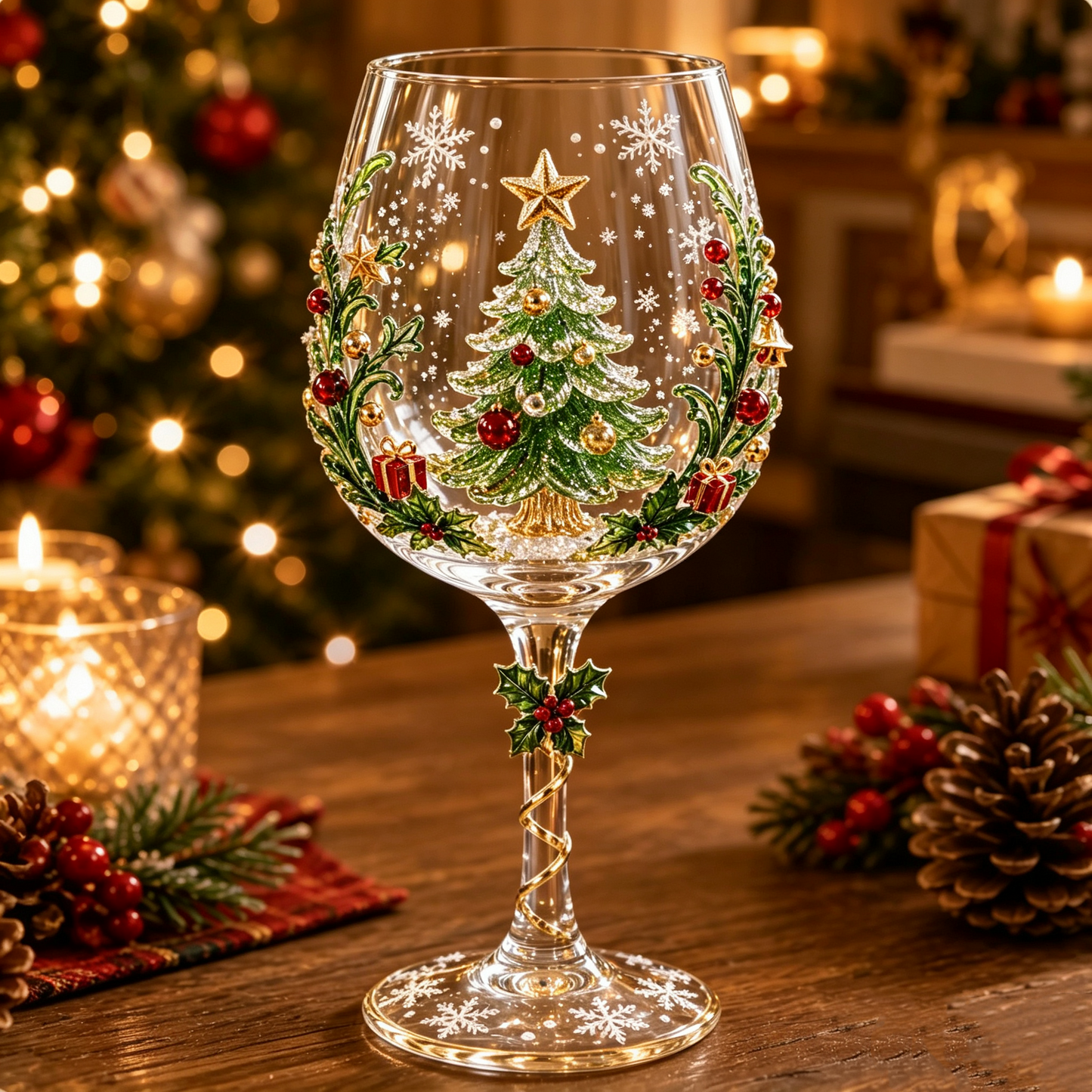 🔥Last Day Sale 50% OFF🔥🎁Christmas 3D Wine Glass Collection Gift Box Set✨