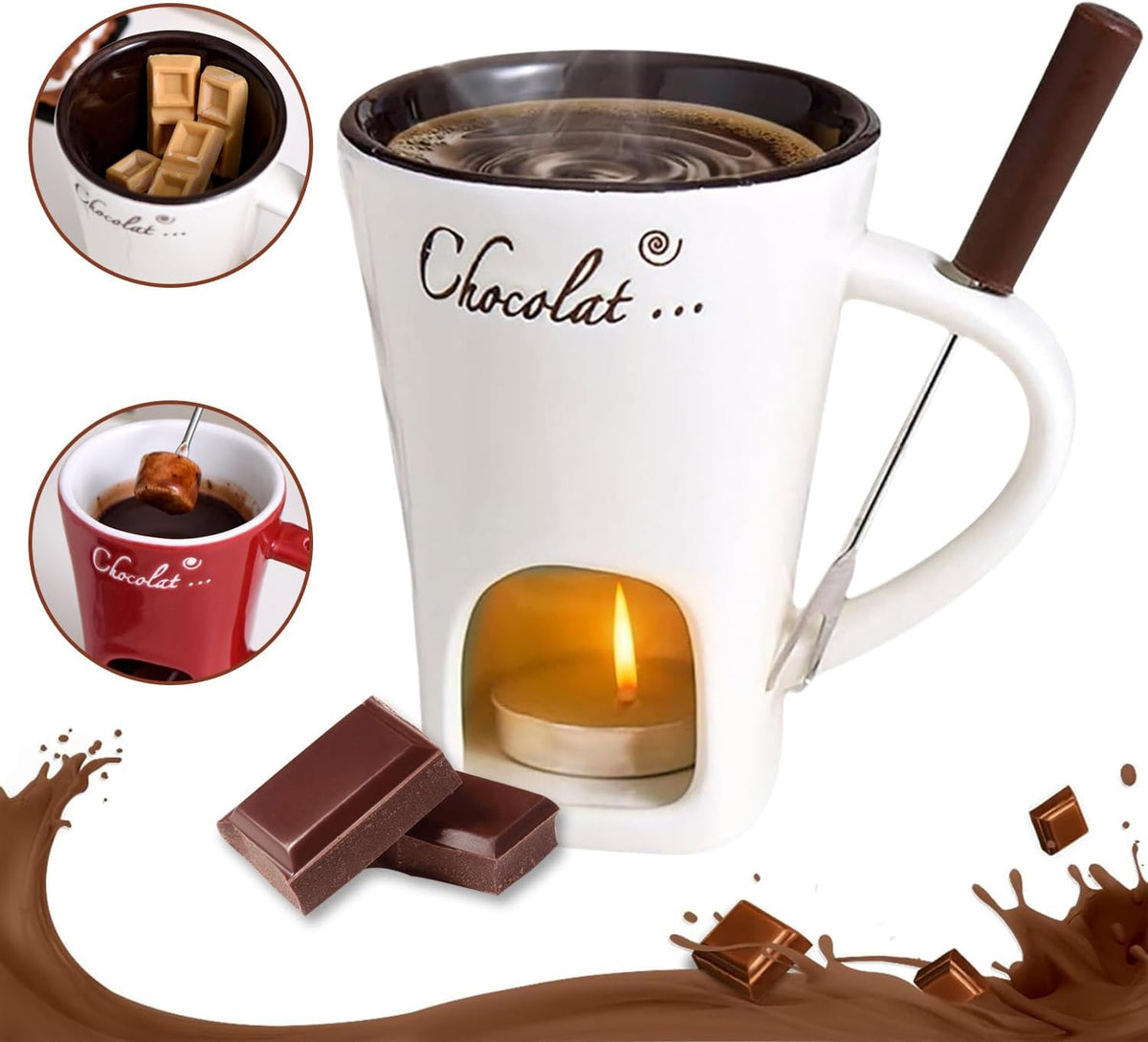SlowMelt - Candle Chocolate Mug