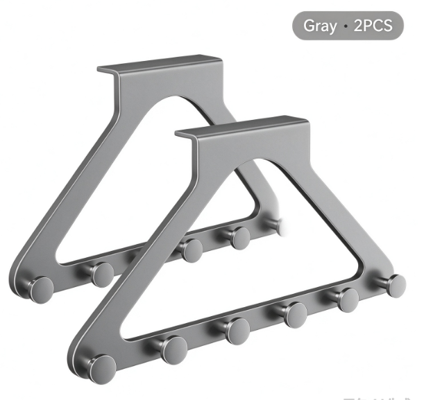 🏠 Over-the-Door Hanging Rack — Make Every Inch Count!
