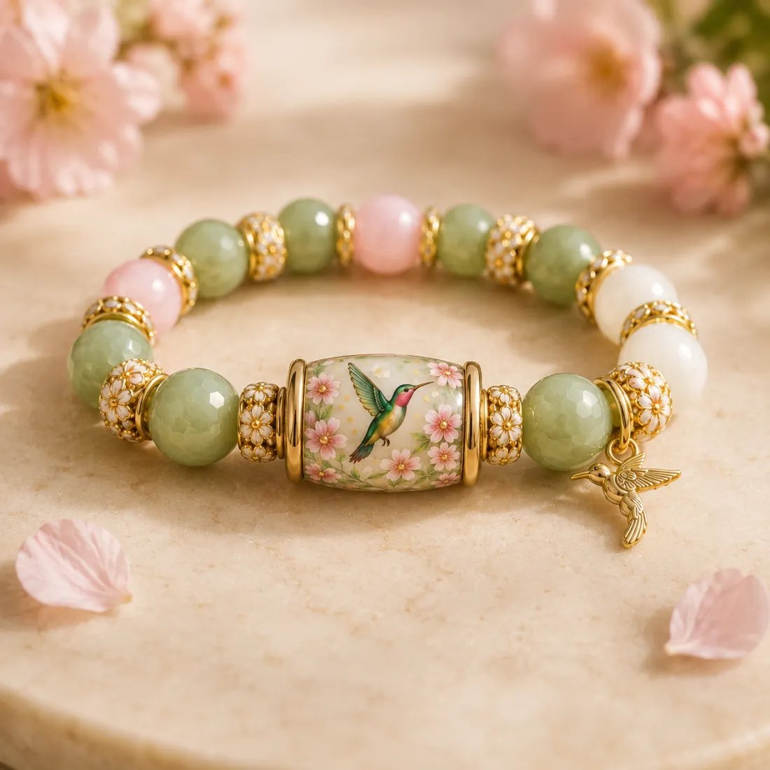 Love, Peace & Spring Blessings 🌿 | 2026 Limited Edition Handmade Bracelet