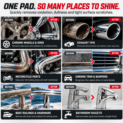 🔥LAST DAY 49% OFF-MirrorFinish Pads Remove scratches and oxidation