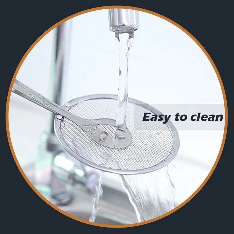 🍳 LIMITED-TIME BOGO 🍃 2-in-1 Stainless Steel Strainer Clamp — Fine Mesh Filter & Tong, Oil Drain