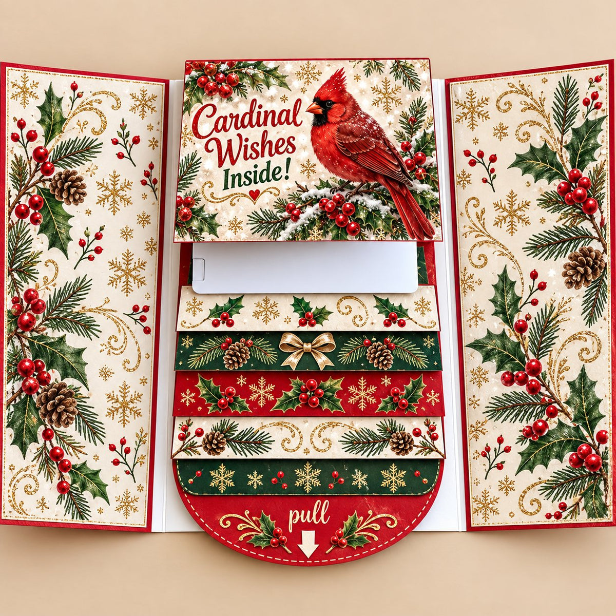 🎄Christmas Sale 49% OFF🎄Waterfall Christmas Gift Card Booklet