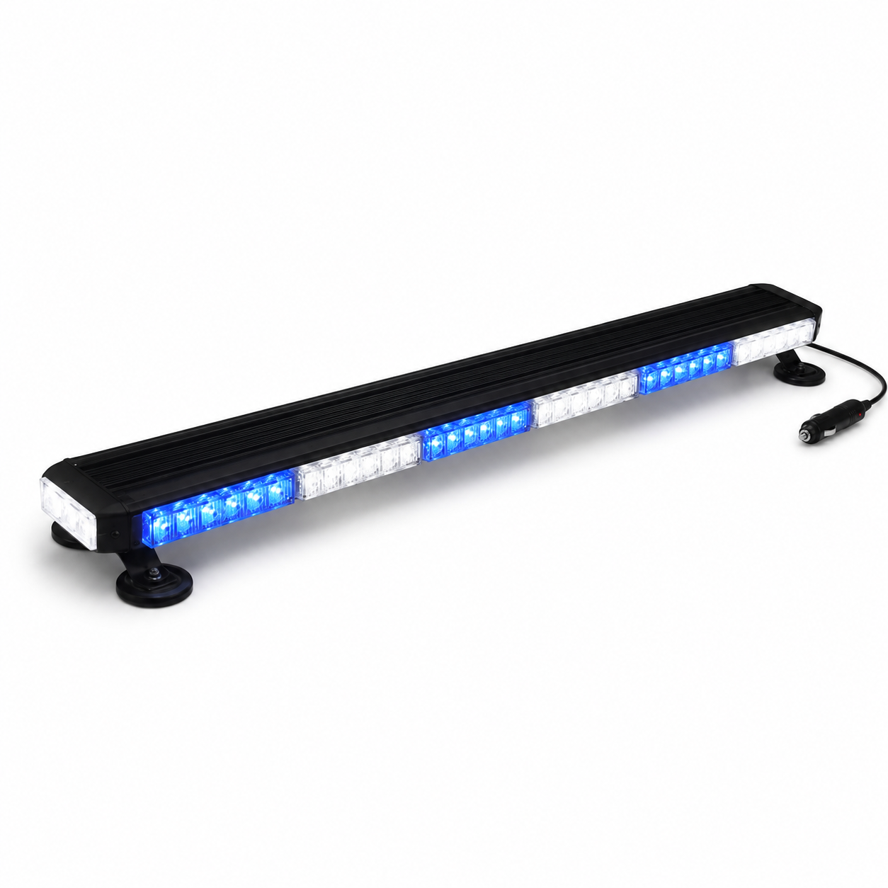 78-LED Multi-Color Vehicle Warning Light Bar| 21.65-Inch Four-Sided Flashing Safety Light with 14 Modes