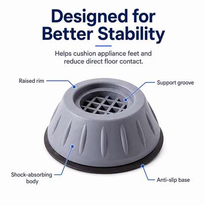 Anti-Vibration Washing Machine Foot Pads