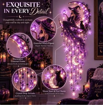 🌙✨ Add A Touch Of Witchy Magic To Any Empty Wall.