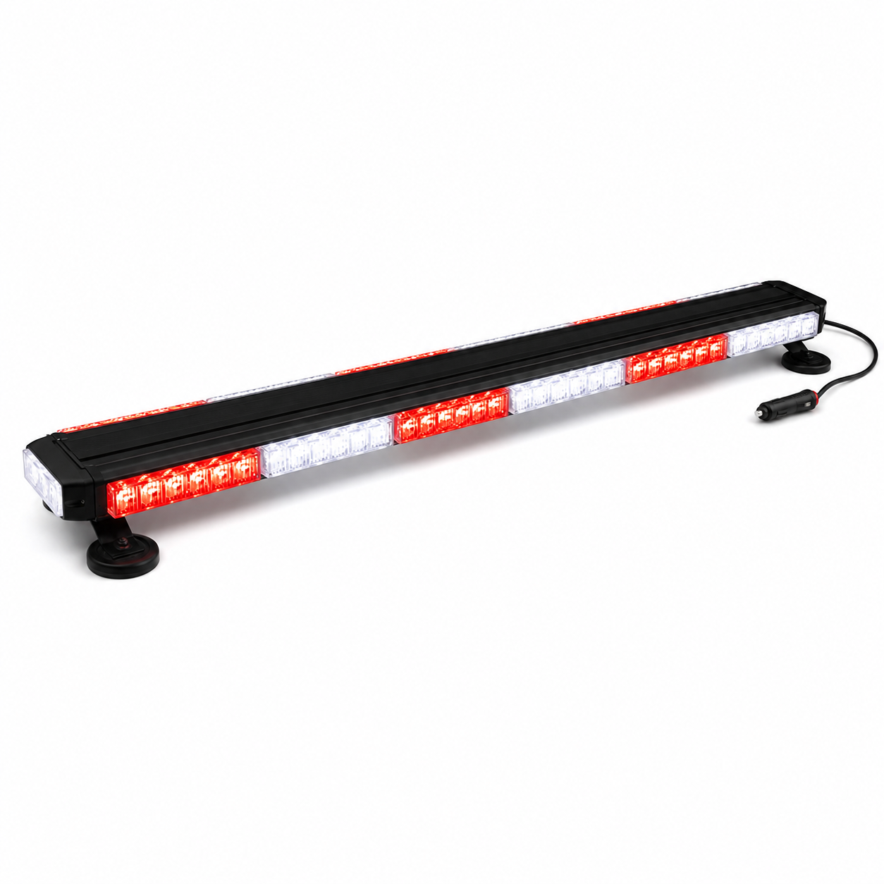 78-LED Multi-Color Vehicle Warning Light Bar| 21.65-Inch Four-Sided Flashing Safety Light with 14 Modes