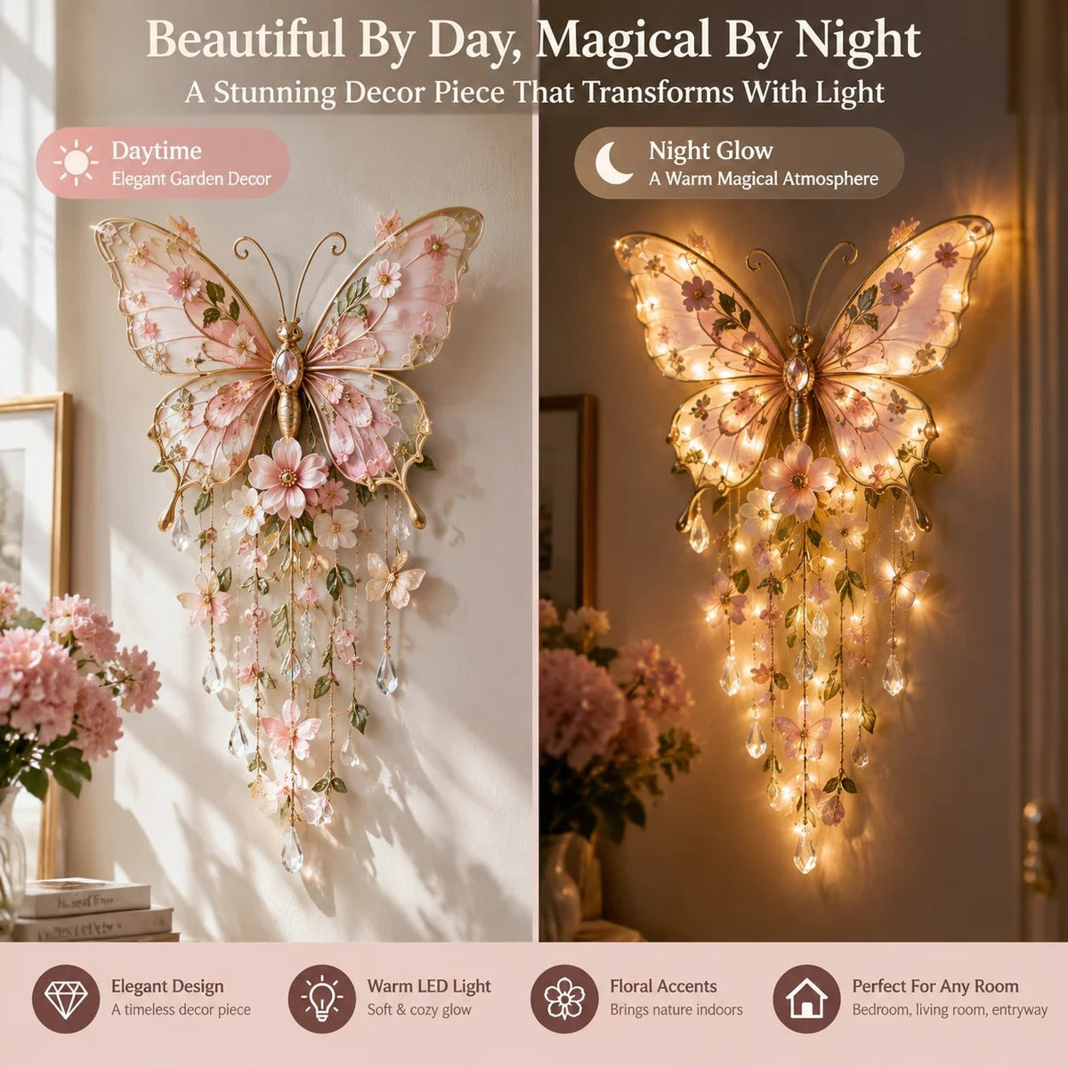 🔥last Day 49%🦋Butterfly Garden Light
