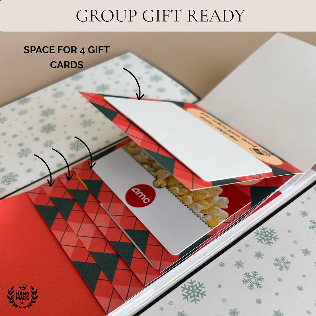 🎄Christmas Sale 49% OFF🎄Waterfall Christmas Gift Card Booklet