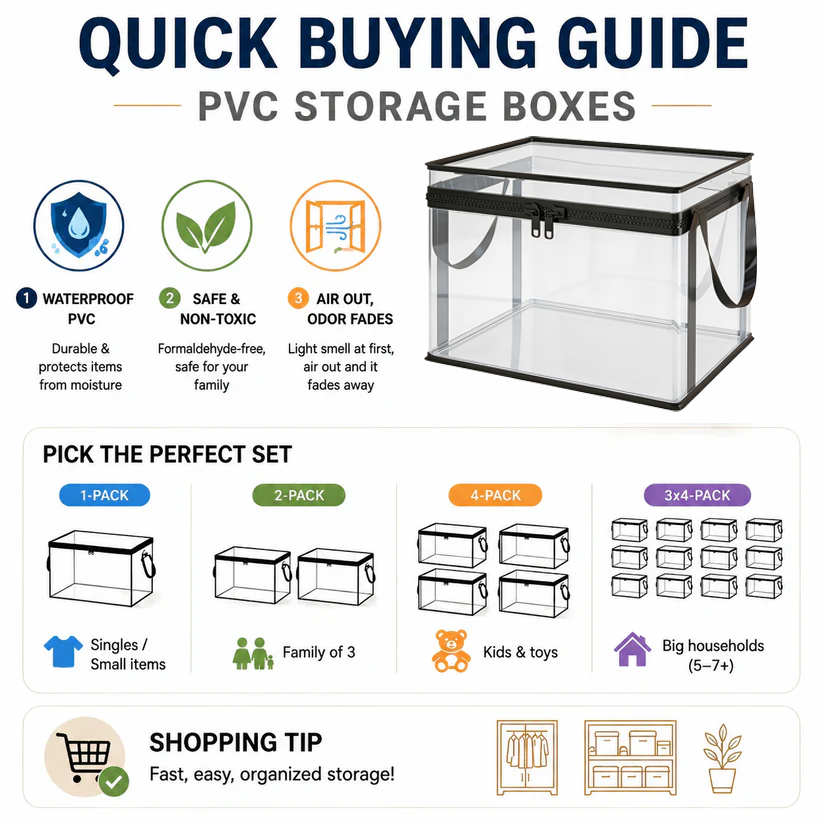 📦️Large Dustproof Storage Box with Handle