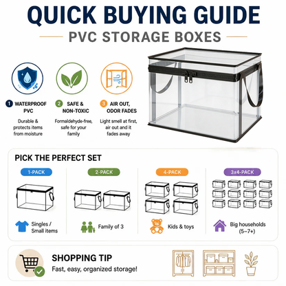 📦️Large Dustproof Storage Box with Handle