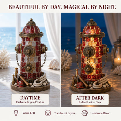 ⏳ Last Day 42% OFF – 🚒 Beginner-Friendly Vintage Firehouse Mosaic Light DIY Kit Collection | Complete Kit with Mosaic Pieces, LED Lights & Step-by-Step Guide Included 💕