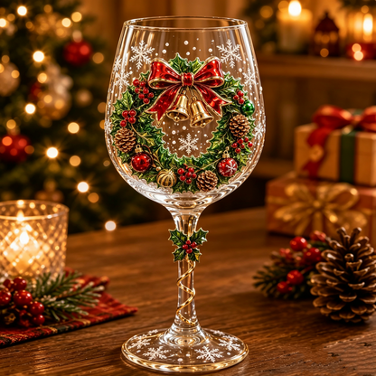🔥Last Day Sale 50% OFF🔥🎁Christmas 3D Wine Glass Collection Gift Box Set✨