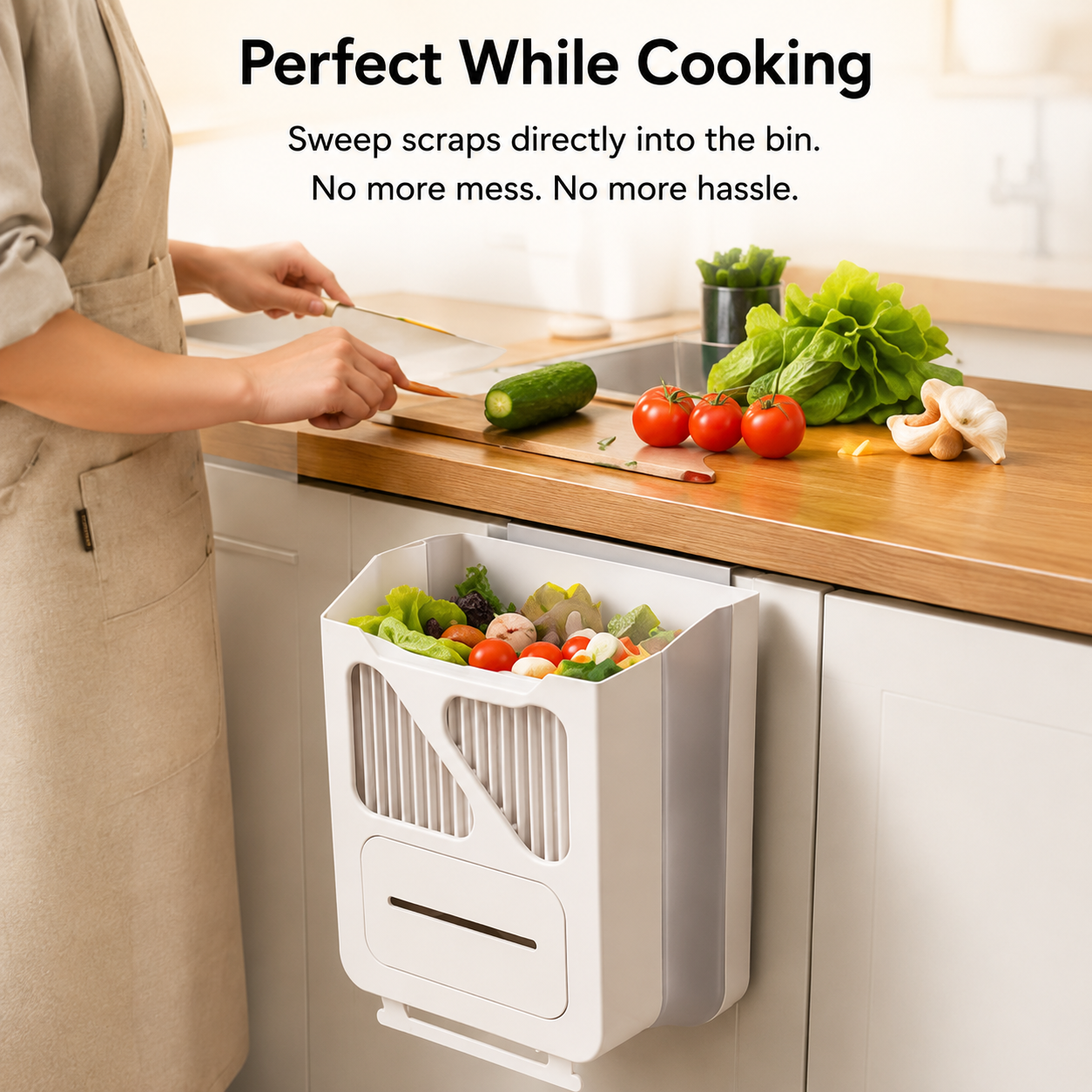 🔥LAST DAY 50% OFF🔥Wall-Mounted Trash Bin with Bag Dispenser