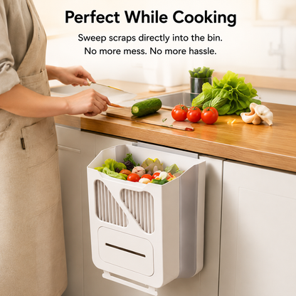 🔥LAST DAY 50% OFF🔥Wall-Mounted Trash Bin with Bag Dispenser