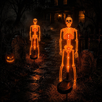 🔥 50% OFF TODAY💀 Solar Skeleton Yard Stake