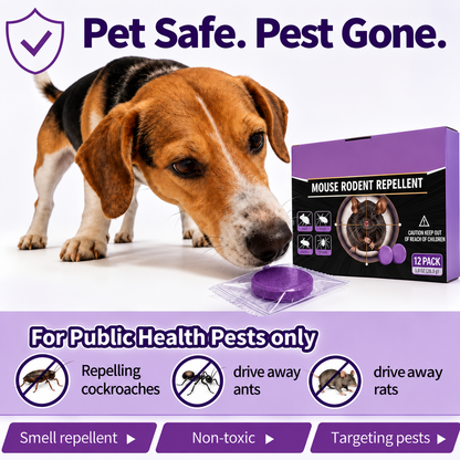 ✅ 10,000+ Happy Customers 🐭 All-Natural Peppermint & Cinnamon Pest & Rodent Repellent Pucks 🕷️🐍