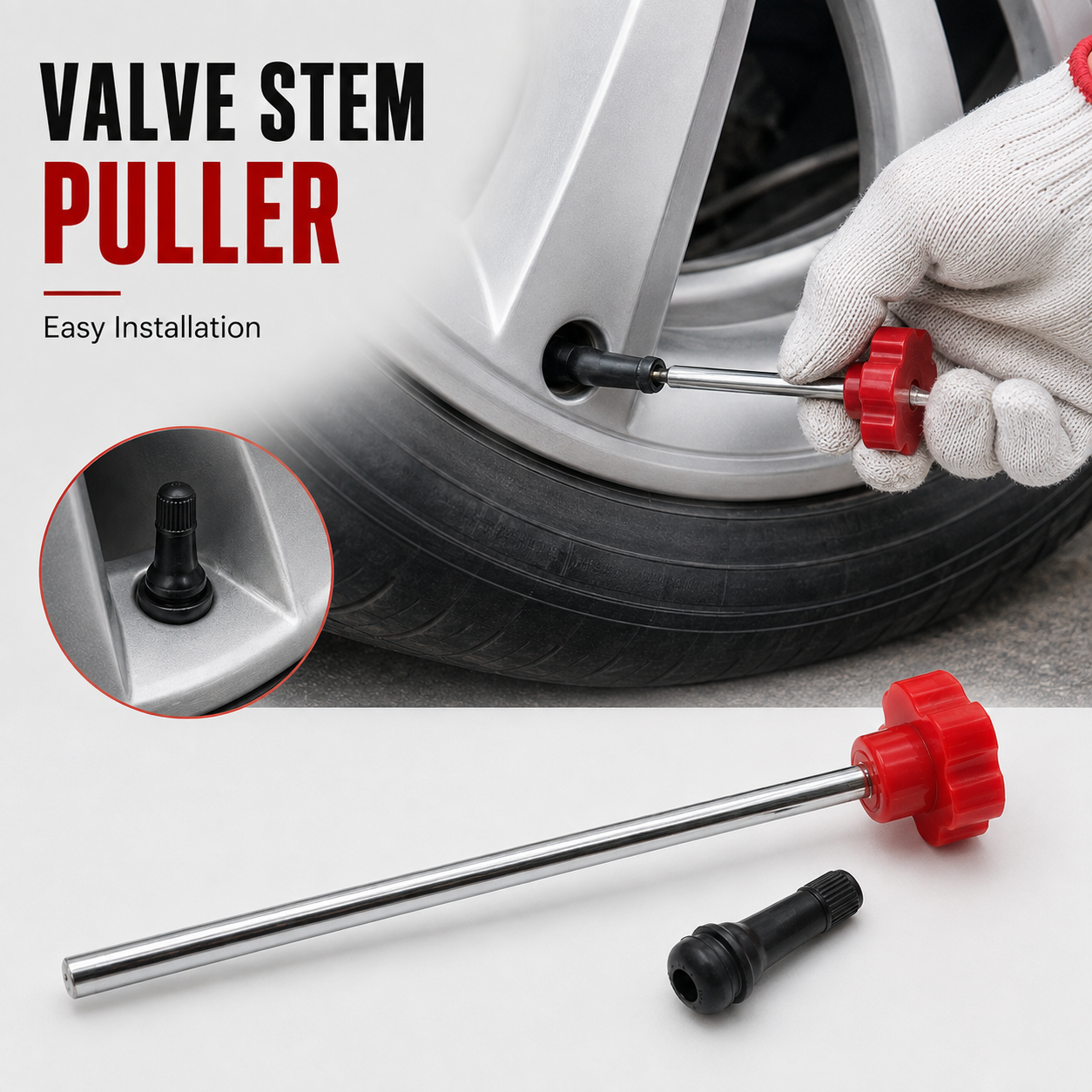 🔥Hot Sale 50% OFF🔥Tire Valve Stem Repair &amp; Replacement Tool Kit