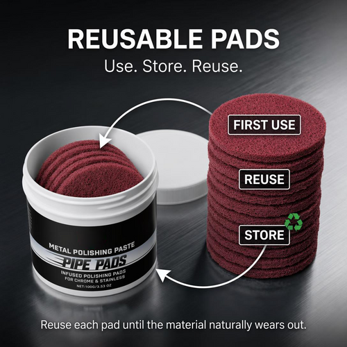 🔥LAST DAY 49% OFF-MirrorFinish Pads Remove scratches and oxidation