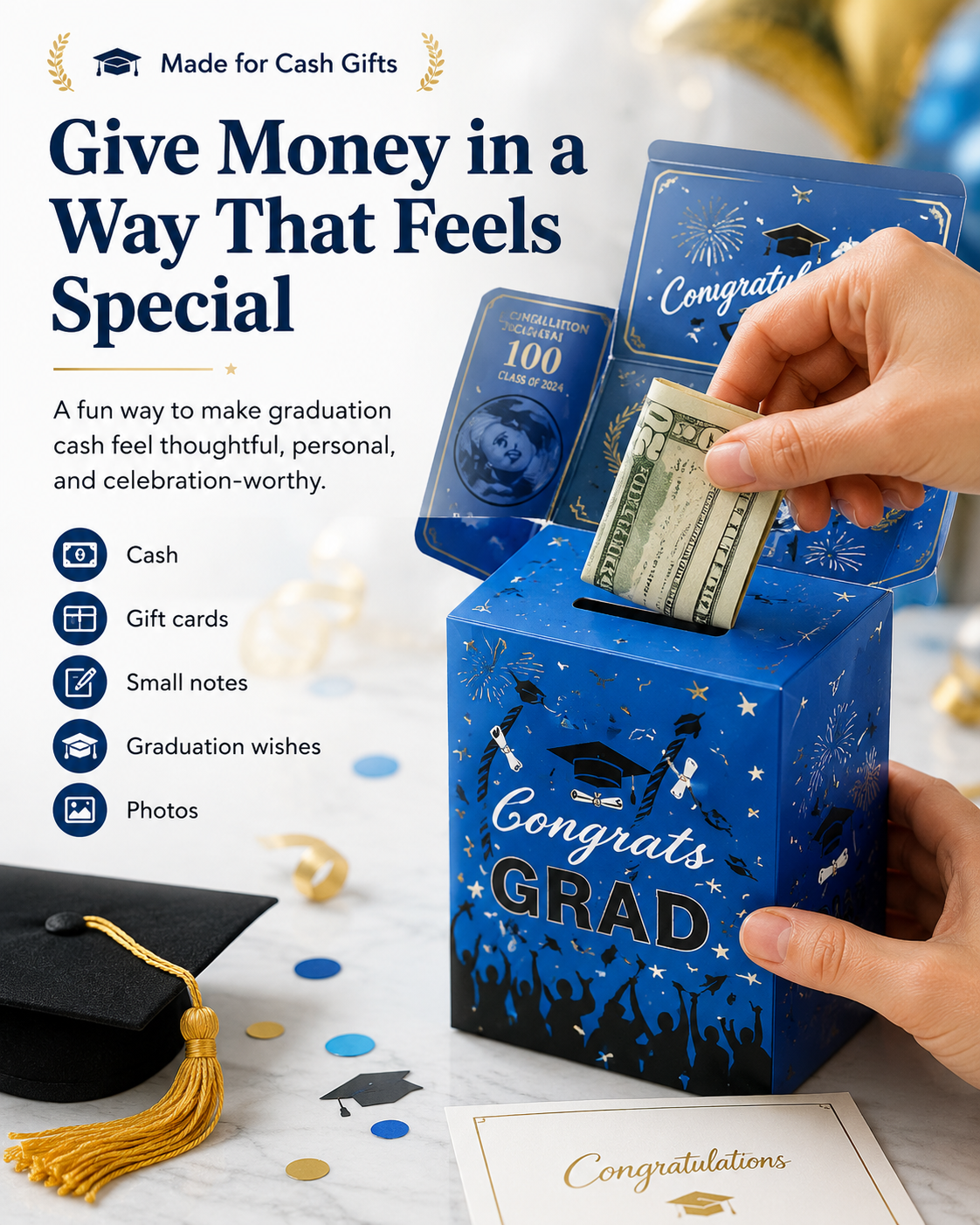 🎁2026 Graduation Surprise Pop-Up Gift Box