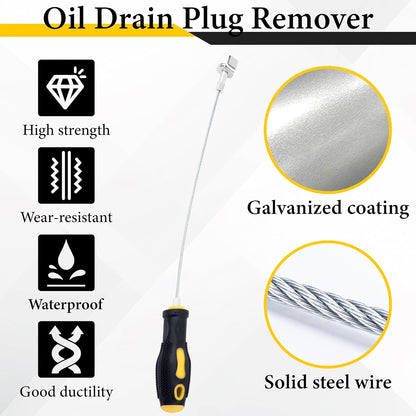 🔥Last Day 49% OFF🚗Flexible Oil Drain Plug Removal Tool