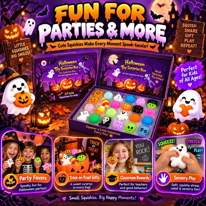 Hot sales🔥24-Piece Halloween Squishy Surprise Box