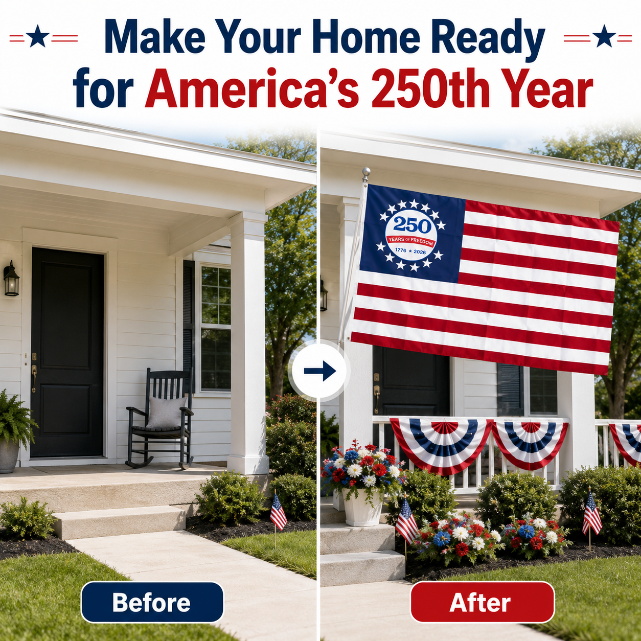 🔥Last Day 49% OFF🎁250th Anniversary USA Flag