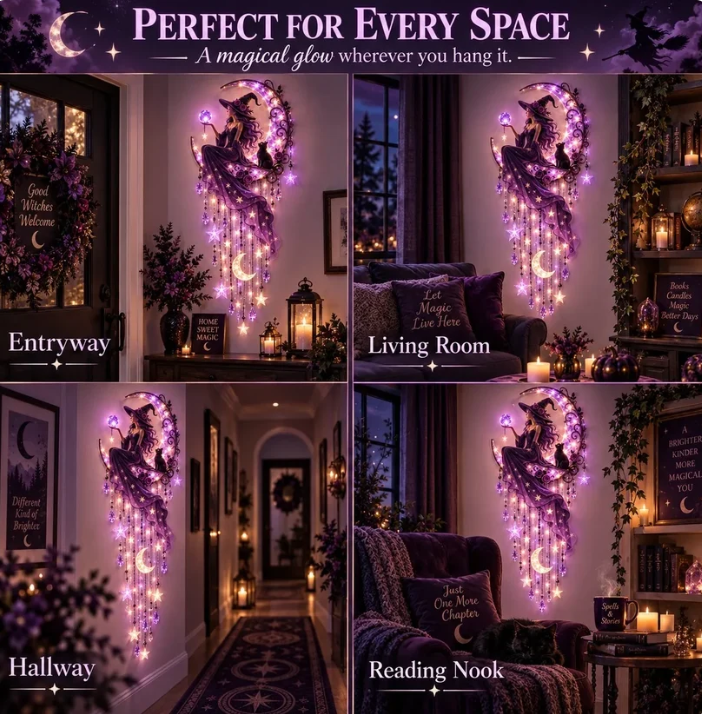 🌙✨ Add A Touch Of Witchy Magic To Any Empty Wall.