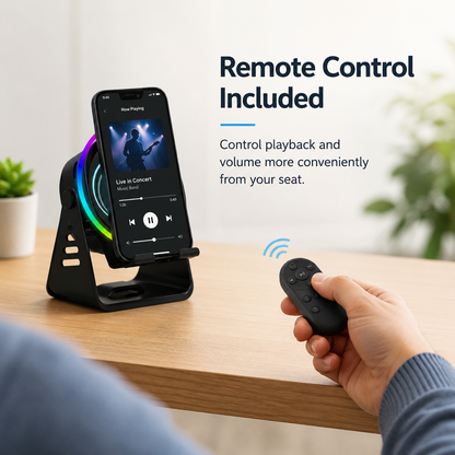 🔥Hot Sale 49% OFF🔥Wireless Speaker Stand with Remote