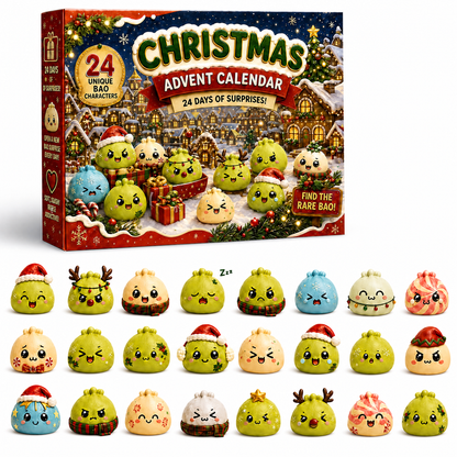 🔥Limited time 50% OFF —🎄 24 Days of Squishy Christmas Surprises