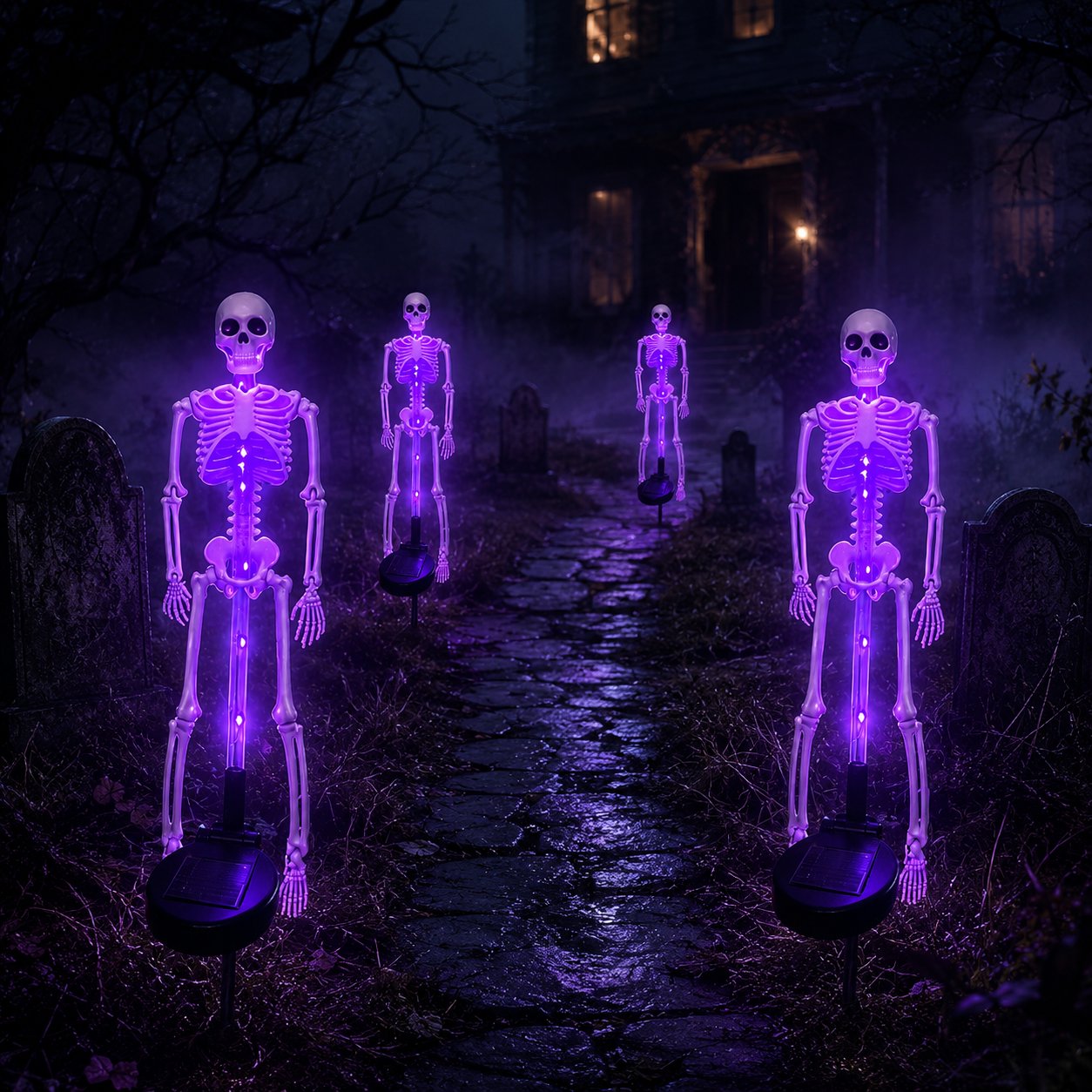 🔥 50% OFF TODAY💀 Solar Skeleton Yard Stake