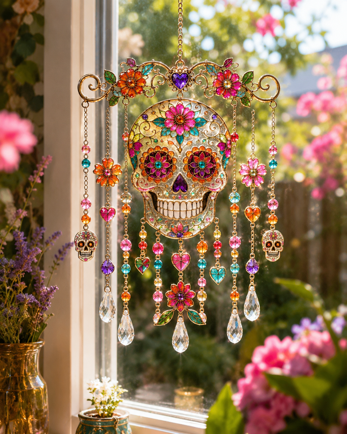 🔥Hot Sale 49% OFF🎃Halloween Suncatcher Wind Chime