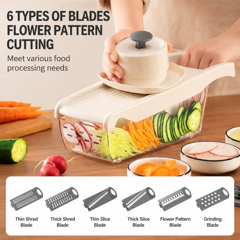 6-in-1 Multi-Blade Veggie Slicer