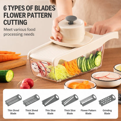 6-in-1 Multi-Blade Veggie Slicer