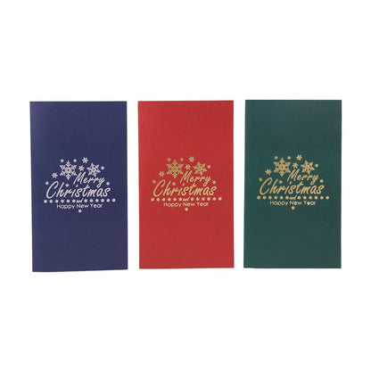 Early Christmas Sale - 3D Pop-Up Christmas Handmade Greeting Cards with Envelope
