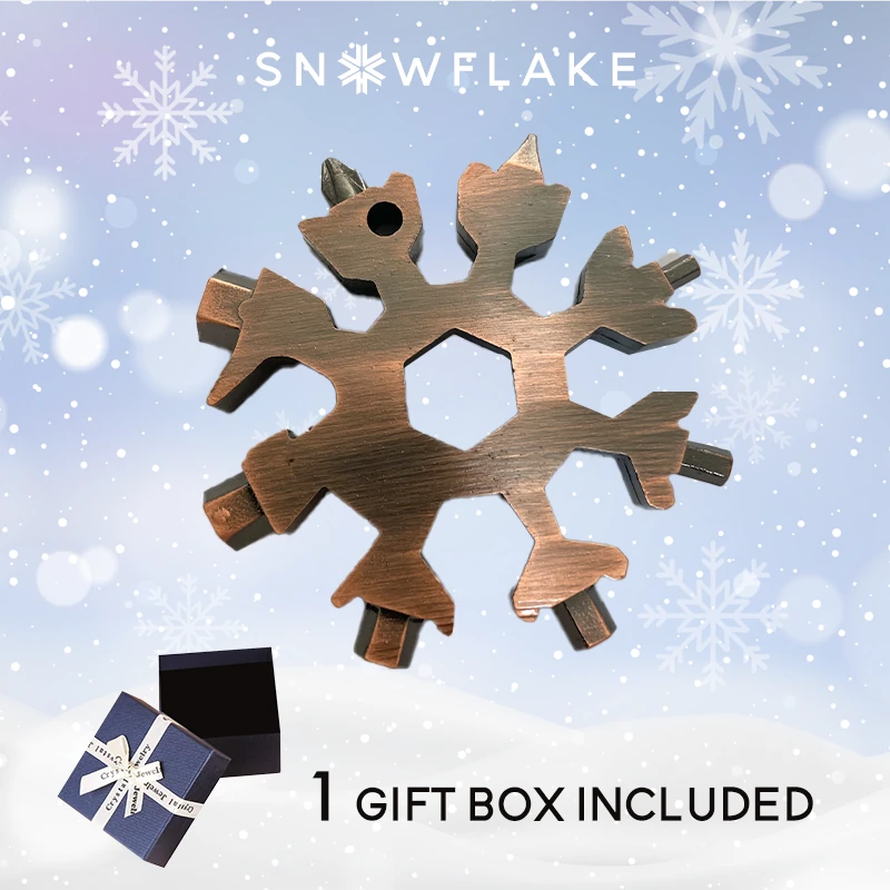 Snowflake - 18-in-1 Multi-Tool Christmas Gift Set 2026
